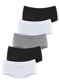 Vivance Ženy Kalhotky &scaron;ed&aacute; / čern&aacute; / b&iacute;l&aacute; XL