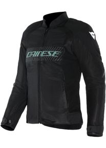 Dainese Herosphere Air, textile jacket women , color: Black/Grey/Light Green , size: 44