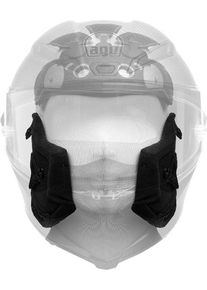 AGV Pista GP RR, cheek pads , color: Black/Red , size: M