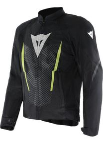 Dainese Herosphere Air S26, textile jacket , color: Black/Neon-Yellow , size: 46