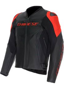 Dainese Racing 5 S26, leather jacket , color: Black/Black , size: 48