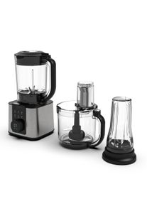 Klarstein Verosteel kuchyňsk&yacute; robot s mix&eacute;rem | Hněten&iacute;, &scaron;leh&aacute;n&iacute; & od&scaron;ťavňov&aacute;n&iacute; | 1200 W | 2 L/1,75 L