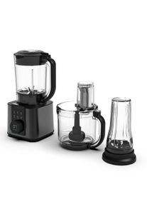 Klarstein Verosteel kuchyňsk&yacute; robot s mix&eacute;rem | hněten&iacute;, &scaron;leh&aacute;n&iacute; a od&scaron;ťavňov&aacute;n&iacute; | 1200 W | 2 l /1,75 l