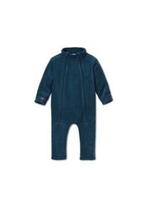 Tchibo - Fleecov&yacute; overal z recyklovan&eacute;ho materi&aacute;lu - pro miminko - vel. 62/68 - barva: modr&aacute;