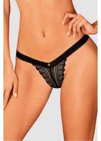 Obsessive Čern&eacute; kalhotky Estiqua