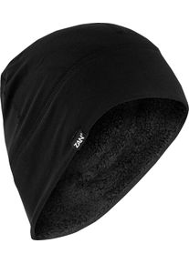 Zan Headgear SF High Pile Fleece Black, Undercoat cap , color: Black , size: One Size