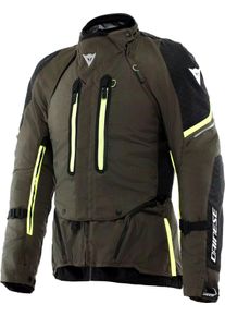 Dainese Super Adventure Abs&oslash;lute S26, textile jacket waterproof , color: Olive/Black/Neon-Yellow , size: 58