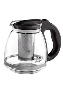 Lamart Čajov&aacute; konvice Verre 1,5 l Barva: Čern&aacute;