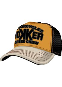 Rokker Speed Crew II, cap , color: Light Brown/Beige/Black , size: One Size