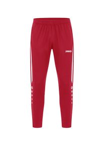 Jako Ženy Sportovn&iacute; kalhoty červen&aacute; / b&iacute;l&aacute; 34