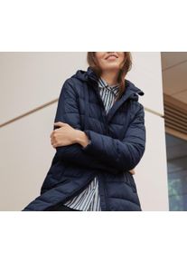 Tchibo - Pro&scaron;&iacute;van&yacute; kab&aacute;t s kapuc&iacute; - pro ženy - vel. 36 - barva: modr&aacute;