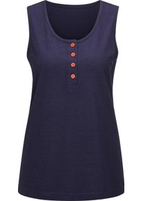 w&auml;schepur Damske Kr&aacute;tk&eacute; pyžamo n&aacute;mořnick&aacute; modr&aacute;-oranžov&aacute;-potisk ,velikost 48/50