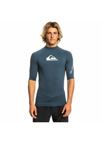 Quiksilver P&aacute;nsk&eacute; lycrov&eacute; triko ALL TIME UPF50 kr&aacute;tk&yacute; ruk&aacute;v