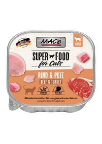 Mac's Cat s hověz&iacute;m a krůt&iacute;m 16 &times; 100 g