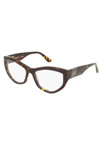 K by KARL LAGERFELD Karl Lagerfeld KL6211 d&aacute;msk&eacute; br&yacute;le | Obruba: kočič&iacute; tvar, acet&aacute;t, hněd&aacute;