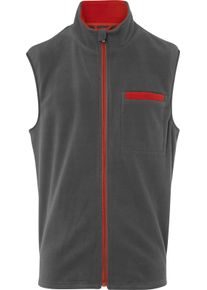 Panske Fleecov&aacute; vesta s kontrastn&iacute;mi detaily antracitov&aacute; ,velikost 52/54