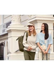 Tchibo - Tepl&aacute;kov&eacute; kalhoty culotte - pro ženy - vel. M 40/42 - barva: zelen&aacute;