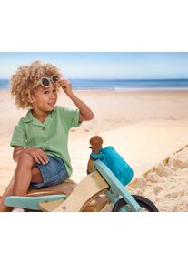 Tchibo - Dětsk&eacute; dž&iacute;nov&eacute; &scaron;ortky - pro miminko - vel. 98/104 - barva: modr&aacute;