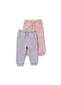 Tchibo - Tepl&aacute;kov&eacute; kalhoty pro miminka - pro miminko - vel. 86/92 - barva: b&iacute;l&aacute;/s potiskem