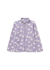 Tchibo - Dětsk&aacute; fleecov&aacute; bunda - pro miminko - vel. 86/92 - barva: fialov&aacute;