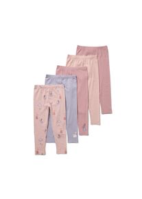 Tchibo - Dětsk&eacute; leg&iacute;ny - pro miminko - vel. 74/80 - barva: růžov&aacute;/s potiskem