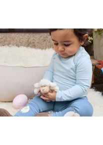 Tchibo - Dětsk&eacute; leg&iacute;ny - pro miminko - vel. 74/80 - barva: modr&aacute;/s potiskem