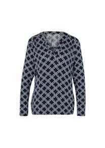 Tchibo - Halenkov&eacute; triko s potiskem - pro ženy - vel. L 44/46 - barva: modr&aacute;/s potiskem