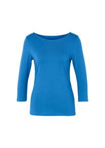 Tchibo - Triko s 3/4 ruk&aacute;vem - pro ženy - vel. S 36/38 - barva: modr&aacute;