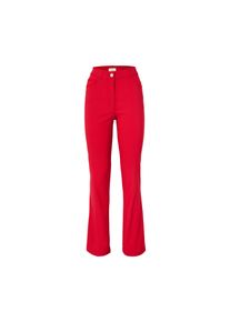 Tchibo - Bengal&iacute;nov&eacute; kalhoty bootcut - pro ženy - vel. 52 - barva: červen&aacute;