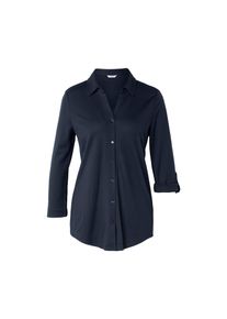 Tchibo - Halenka z žerzejov&eacute;ho pik&eacute; - pro ženy - vel. 44 - barva: modr&aacute;