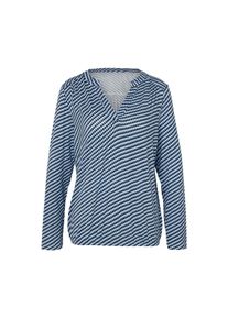 Tchibo - Halenkov&eacute; triko s potiskem - pro ženy - vel. XL 48/50 - barva: modr&aacute;/s potiskem