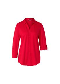 Tchibo - Halenka z žerzejov&eacute;ho pik&eacute; - pro ženy - vel. 44 - barva: červen&aacute;