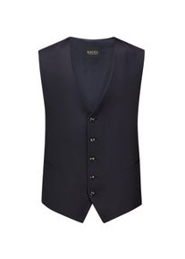 Velk&eacute; Velikosti - Digel - Kombinovateln&aacute; vesta ze strečov&eacute; střižn&iacute; vlny Super 120 - 66 - Modr&aacute;