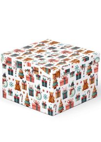 Krabice d�rkov� b�l� v�no�n� H 22x22x15cm