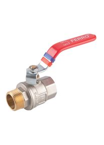 NOVASERVIS Kulov&yacute; plnoprůtočn&yacute; kohout, p&aacute;ka &Scaron;M 5/4" KFP41