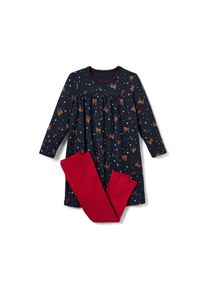 Tchibo - Dětsk&aacute; nočn&iacute; ko&scaron;ile s leg&iacute;nami - pro d&iacute;vky - vel. 110/116 - barva: modr&aacute;