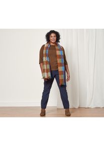 Tchibo - Triko s 3/4 ruk&aacute;vem - pro ženy - vel. L 44/46 - barva: hněd&aacute;