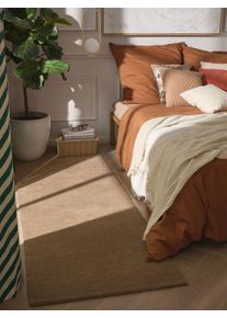 benuta pure Vlněn&yacute; běhoun Vera Hněd&aacute; 70x200 cm0000 Hněd&aacute; Jednobarevn&yacute;