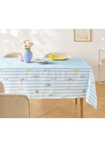 Tchibo - Bavlněn&yacute; ubrus - barva: modr&aacute;