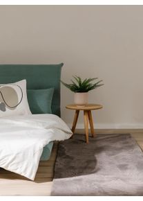 benuta Basic Uměl&eacute; kož&iacute;&scaron;kov&eacute; koberce Furry &Scaron;ed&aacute; 80x250 cm &Scaron;ed&aacute; Zv&iacute;řec&iacute; motiv,Jednobarevn&yacute;