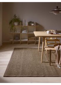 benuta pure Sisal koberec Greta &Scaron;ed&aacute; 120x180 cm0000 &Scaron;ed&aacute; Okraj,Jednobarevn&yacute;