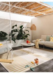 benuta nest Vnitřn&iacute; a venkovn&iacute; koberec Vega B&eacute;žov&aacute;/Žlut&aacute; 120x170 cm B&eacute;žov&aacute;/Žlut&aacute; Geometrick&yacute;,Proužky