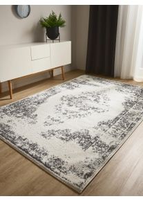 benuta Basic Koberec Sia Kr&eacute;mov&aacute;/&Scaron;ed&aacute; 240x340 cm0000 Kr&eacute;mov&aacute;/&Scaron;ed&aacute; Vintage