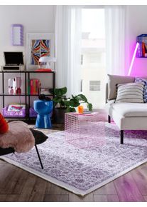 benuta POP Koberec Toulouse Fialov&aacute; 160x230 cm Fialov&aacute; Ornament
