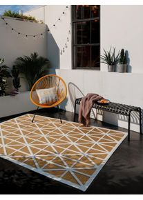 benuta POP Vnitřn&iacute; a venkovn&iacute; koberec Orion Žlut&aacute; 160x230 cm0000 Žlut&aacute; Geometrick&yacute;