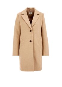 WE Fashion Ženy Přechodn&yacute; kab&aacute;t b&eacute;žov&aacute; M/L