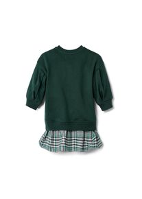 Tchibo - &Scaron;aty - pro d&iacute;vky - vel. 122/128 - barva: modr&aacute;/kostkovan&yacute;