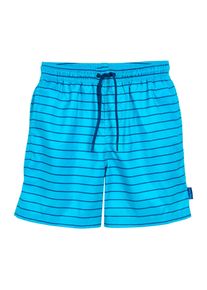 Playshoes Chlapci Plaveck&eacute; &scaron;ortky aqua modr&aacute; / tmavě modr&aacute; 74/80