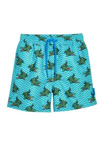 Playshoes Chlapci Plaveck&eacute; &scaron;ortky aqua modr&aacute; 134/140