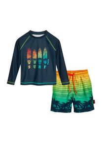 Playshoes Chlapci UV ochrana 'Surf' marine modr&aacute; 98/104